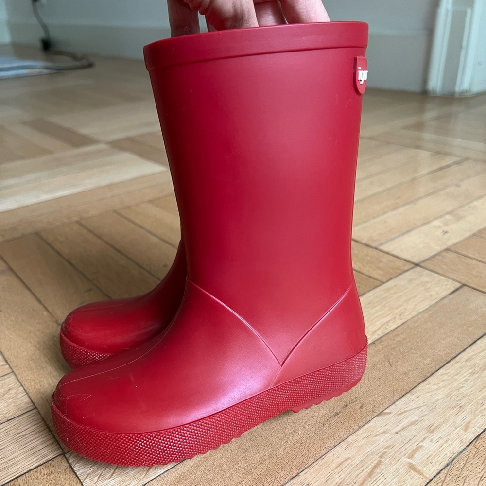 Igor Kids Red Rain & Snow Boots - Picture 5 of 8